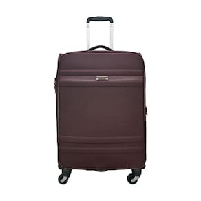 Mala de Viagem Lansay Córdoba Plus Média 23kg Burgundy Giro 360º