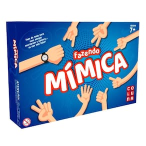 Jogo de Tabuleiro Fazendo Mímica Coluna Multicor 7+ Anos