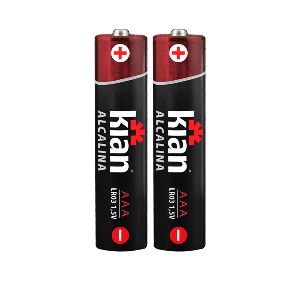 Pilha Palito AAA Alcalina Kian com 2 Unidades