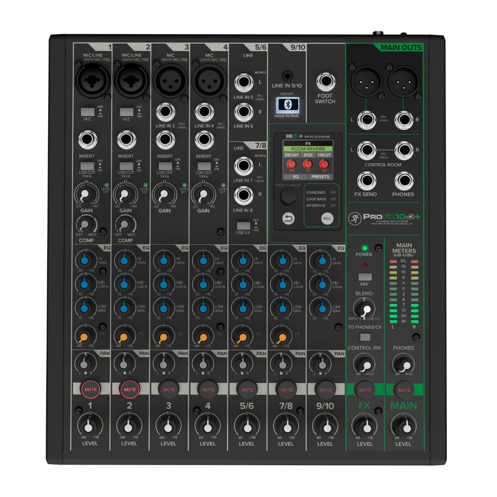 Mesa de Som Profx10v3+ Mackie