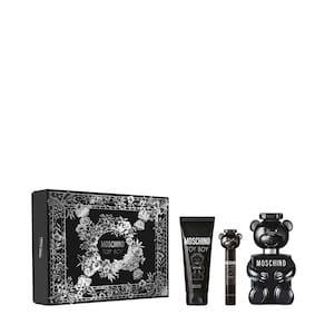 Kit Moschino Toy Boy Masculino - EDP 100ml + Shower Gel 100ml + Miniatura 10ml