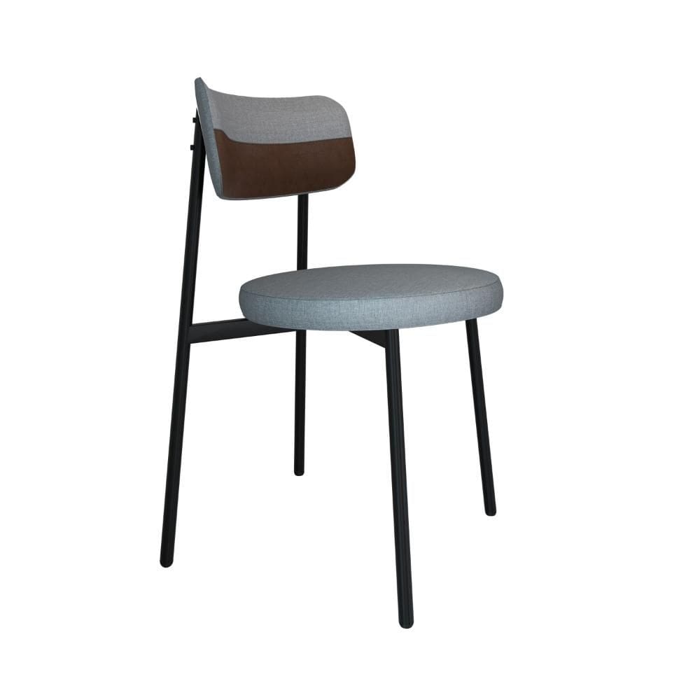 Cadeira Kyta fixa C/4 Pés 50 X 44,7 X 83,8 cm