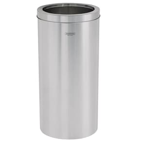 Lixeira Inox Tramontina Institucional com Acabamento Scotch Brite 30 Litros
