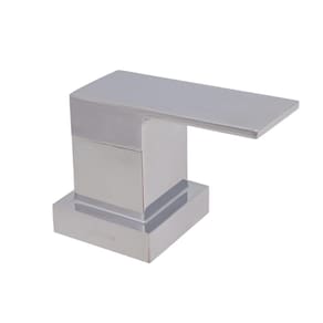 Acabamento de Misturador Monocomando para Banheiro Purangi Pingoo.casa - Prata