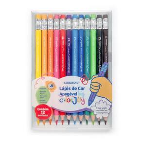 Lapis de Cor Apagável Big - Linha inclusiva TEA, TDAH e TOD
