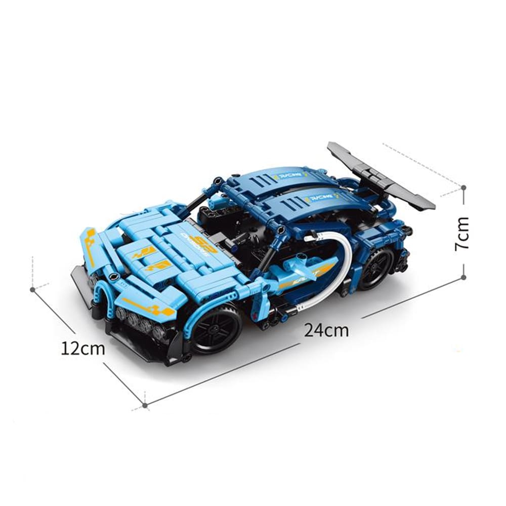 Blocos de Montar Carros Irados Fricção