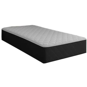 Colchão New Ortomedicinal Solteiro 88x188cm Ecotec Cor Branco com Preto