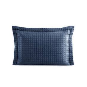 Porta Travesseiro Plaza 70CmX50Cm Lavive Azul Petroleo