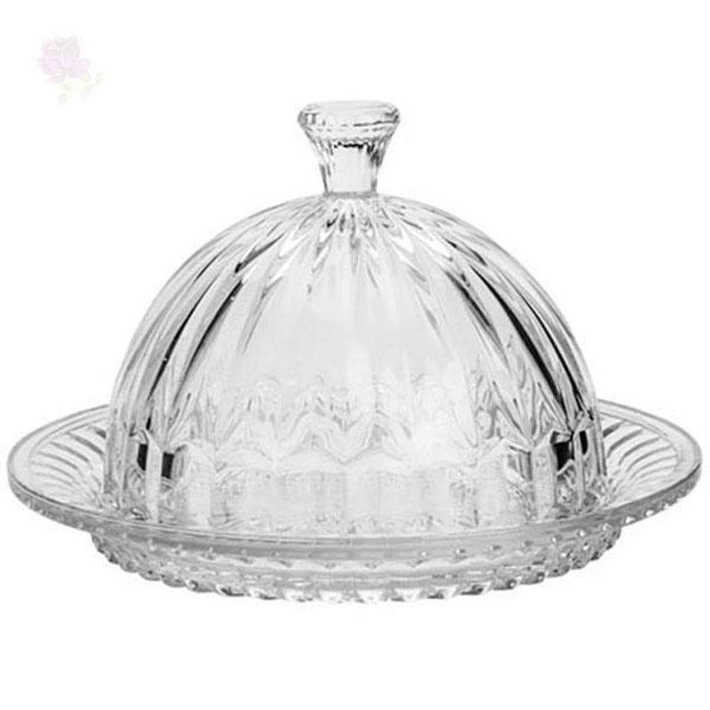 Queijeira Glasgow Em Cristal Ecológico 20X13Cm - L`Hermitage