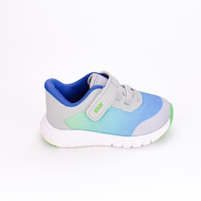TENIS KIDY EQUILIBRIO CINZA CLARO/AZUL/VERDE Kidy