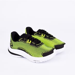 TENIS K-360 SUPER LEVE AMARELO NEON/PRETO Kidy