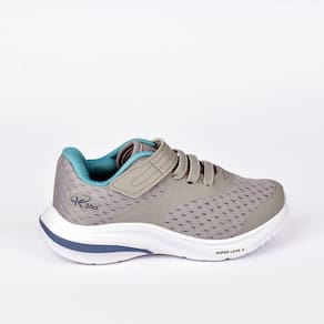 TENIS K-360 SUPER LEVE CINZA/AZUL/VERDE Kidy