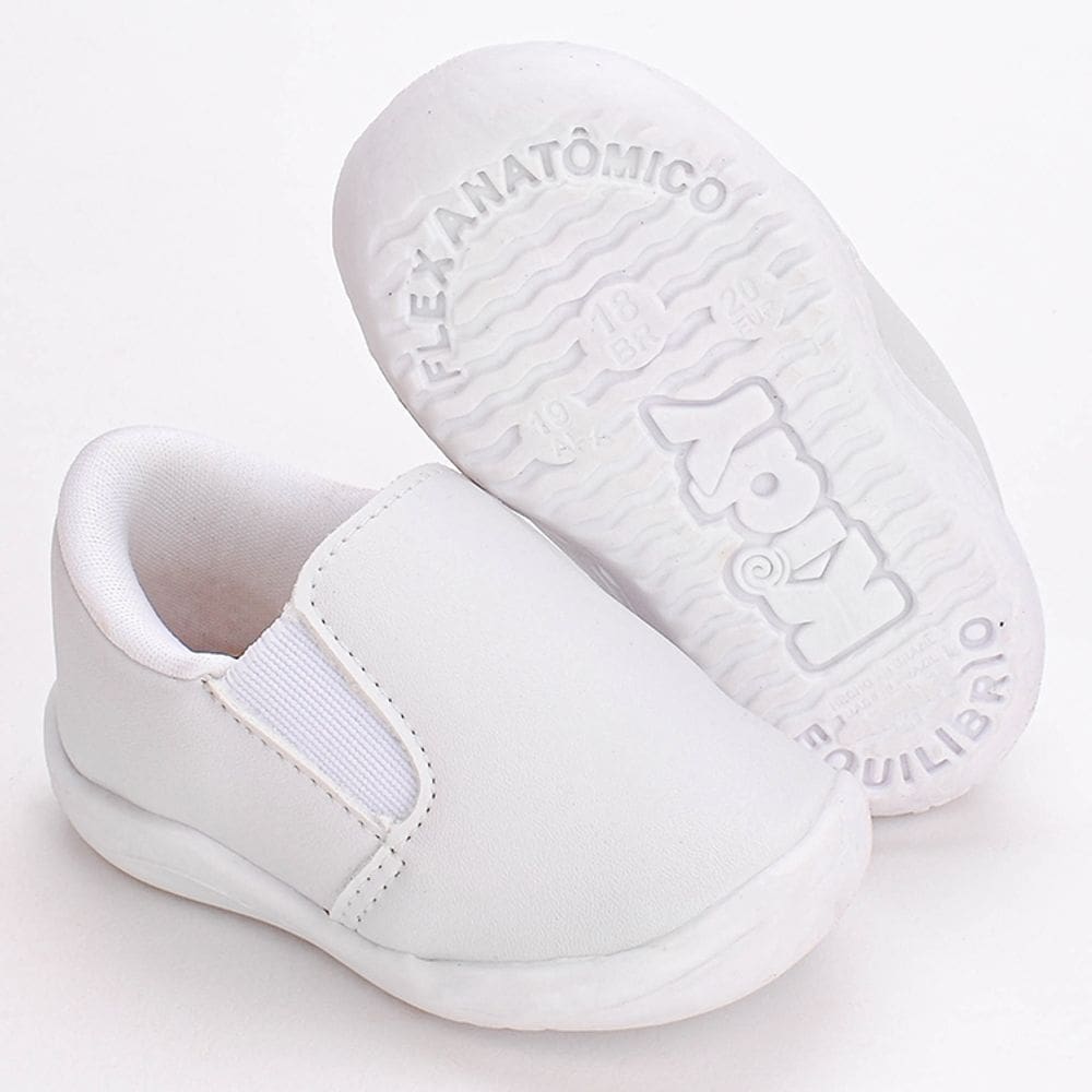 TÊNIS KIDY COLORS MNO BRANCO Kidy