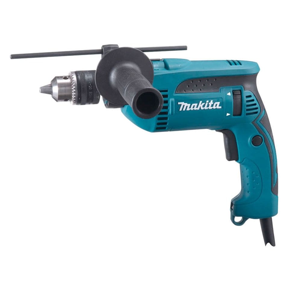 Furadeira de Impacto 1/2 Pol. 760W Makita HP1640-220V + Jogo Furar e Parafusar 27 Pc¸s C/EstojoB+D