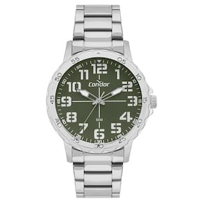 Relógio Condor Masculino Militar Prata - CO2035NRU/4V