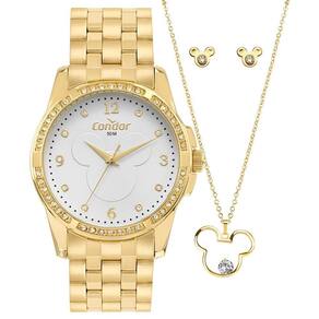 Kit Condor Feminino Disney Mickey Dourado CO2036MYR/K4K