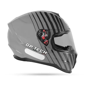 Capacete Gp Tech Ultra Sv Range Cinza Titanium