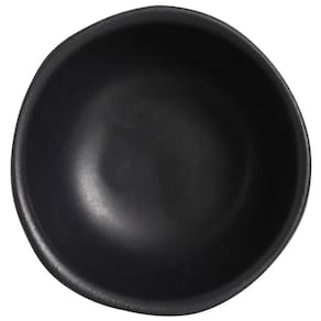 Kit 60 Ramekins 70ml Cerâmica Orgânico Preto Porto Brasil Buffet Restaurante