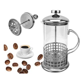 Cafeteira Prensa Francesa 800ml em Inox para Café Artesanal