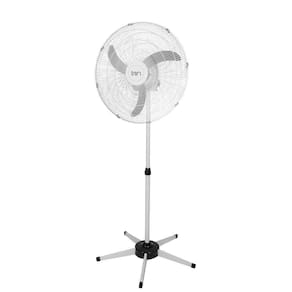 Ventilador Pedestal Oscilante 60 Cm Bivolt Branco