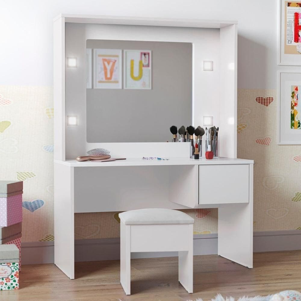 Penteadeira Infantil Barranquilla Branco