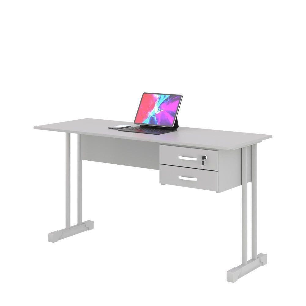 Escrivaninha Master Euro Cinza