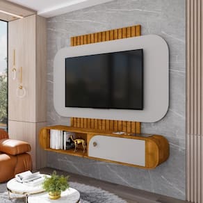 Painel 55 Polegadas Capivari Naturalle Off-white