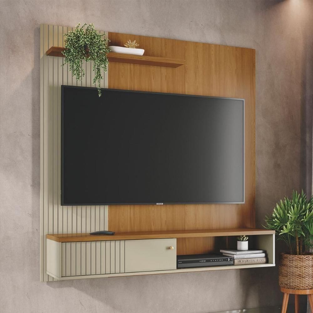 Painel 65 Polegadas Sintra Cumaru Opala