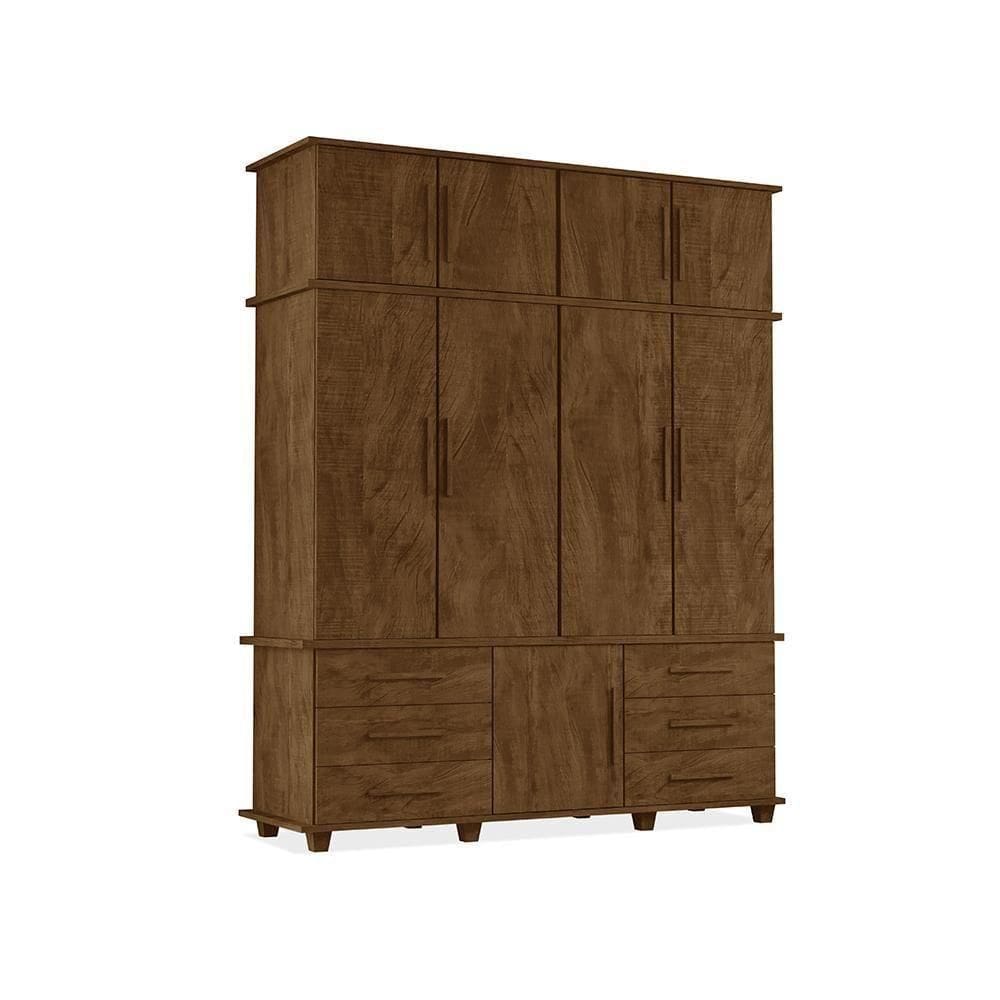 Roupeiro Dresden Com 4 Portas Malbec