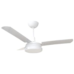 Ventilador Led Breeze Branco 110v 3 Pás Brancas