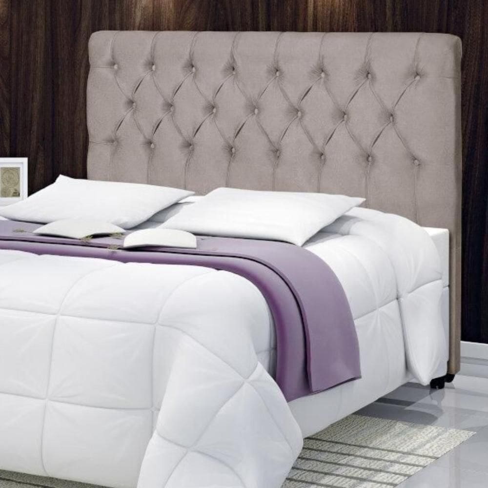 Cabeceira Barcelona Sued Palha 200 Cm