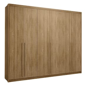 Guarda Roupa Com 6 Portas E 3 Gavetas Sevilha Nature