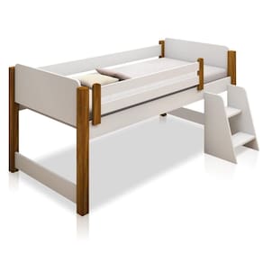 Cama Elevada Magia Com Caixas Brinquedo E Colchão