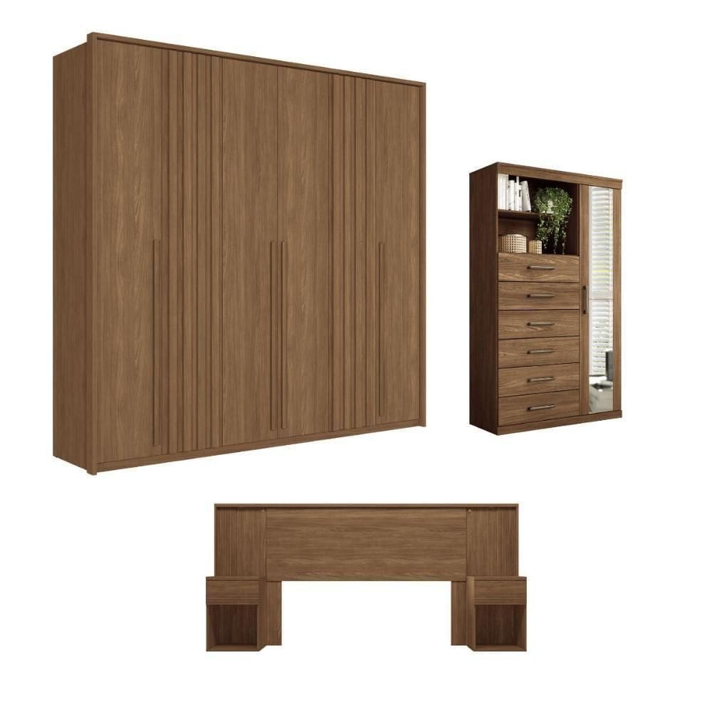 Conjunto Quarto Completo Nice Jatoba