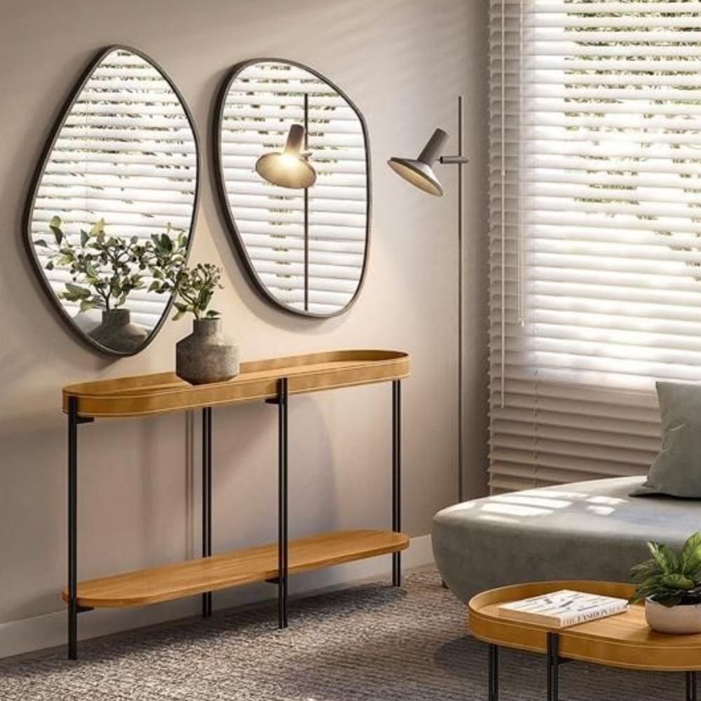 Aparador Para Sala Veneza Nature Fosco