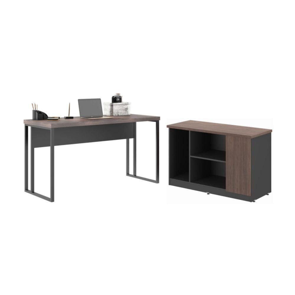 Balcao E Mesa De Benim Freijó Preto