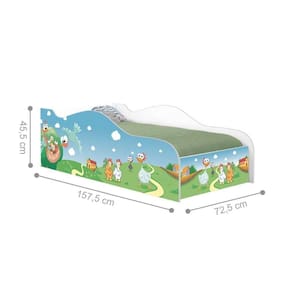 Mini Cama Fun Fazendinha Infantil Com Colchão
