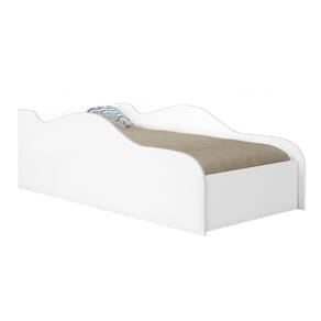 Cama Carro Esportivo Solteiro Branco