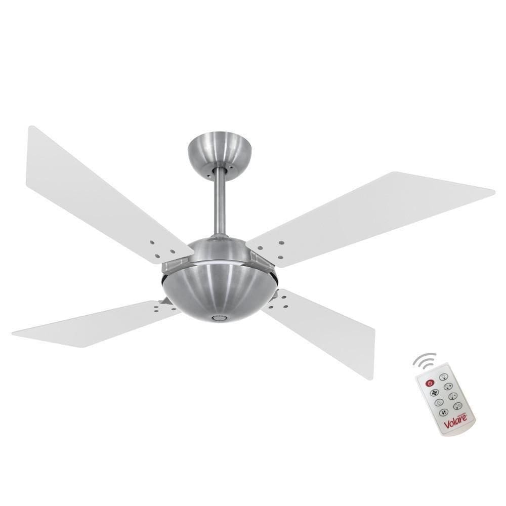 Ventilador Volare Tech Off Branco 220V E Controle Remoto