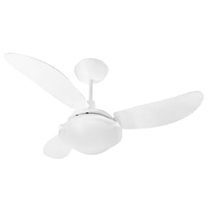 Ventilador Veneza 3 Pás 110v Branco