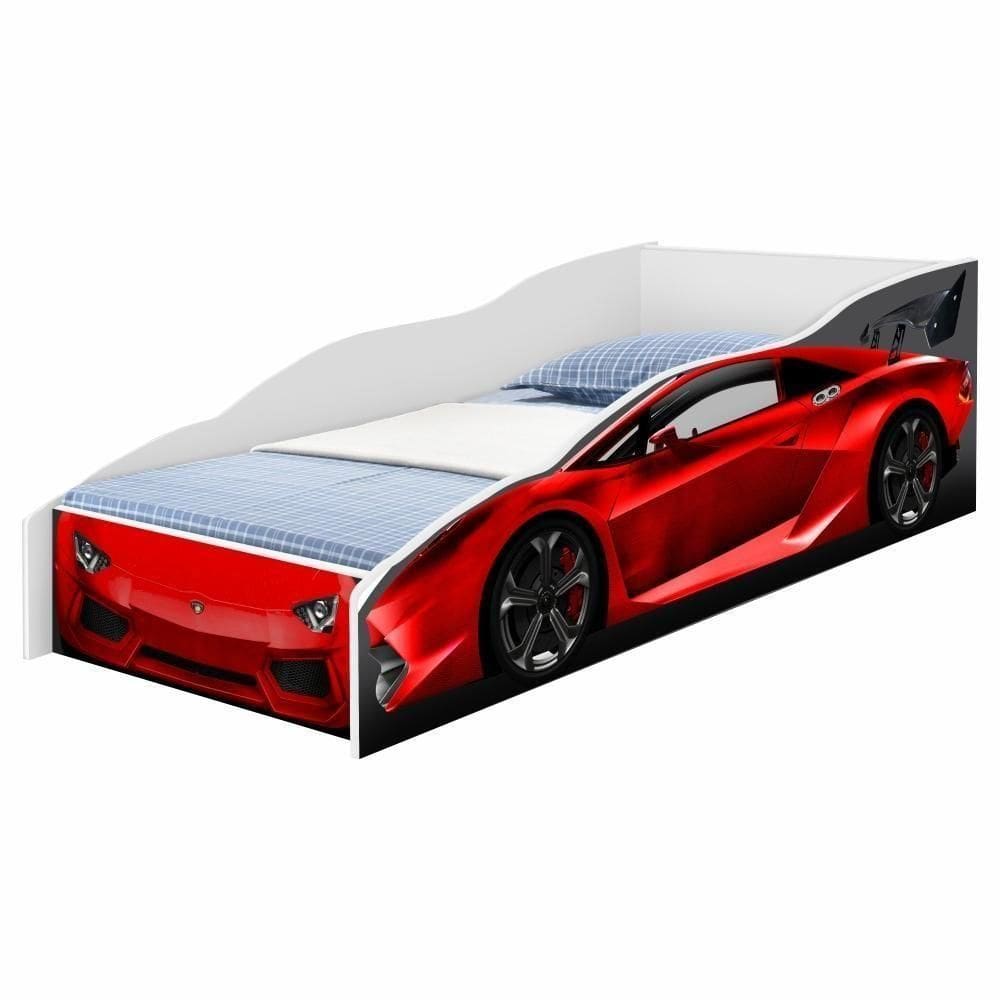 Cama Infantil Carro Vermelho Esportivo