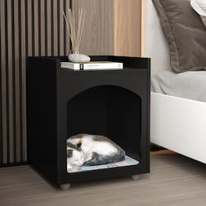 Mesa De Cabeceira Pet Martinez Preto