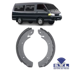 Sapata De Freio Traseiro - Hyundai H100 1993 A 1996 - 204000