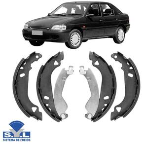 Sapata De Freio Traseiro - Escort Zetec 16V 1996 A 2002 - 203109