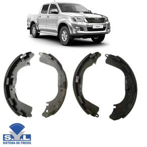Sapata De Freio Traseiro - Hilux 3.0 Turbo 2004 A 2007 / Hilux 4X4 4Wd 1993 A 1996 / Hilux Pick-Up 4X4 2004 A 2007 - 208800