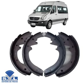Sapata De Freio Traseiro - Sprinter 310D Todos A - 206000