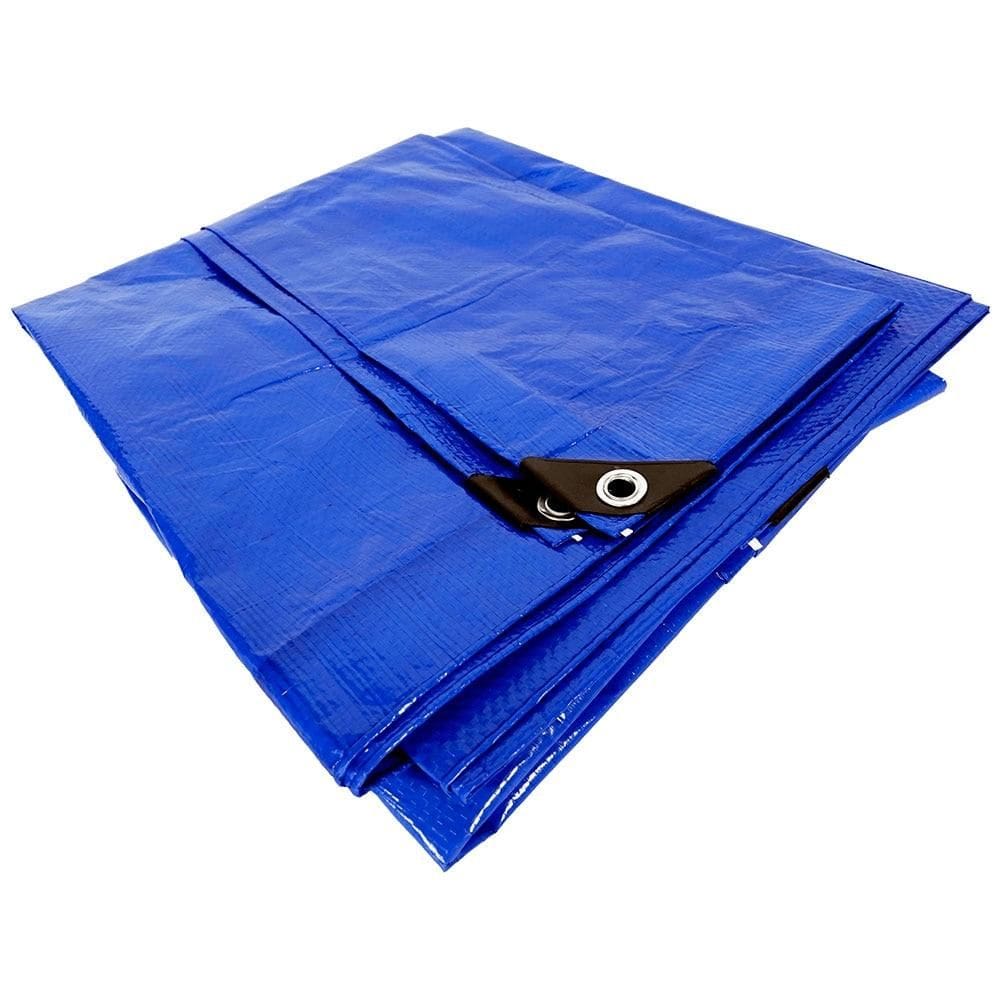 Lona Polietileno Ferrari, 3 x 2 metros, Azul - 150 Micras