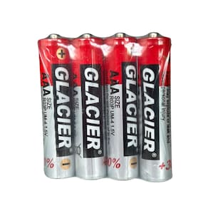 Pilhas Glacier Aa 1,5V/+30% - Kit 4 Unidades Eficientes