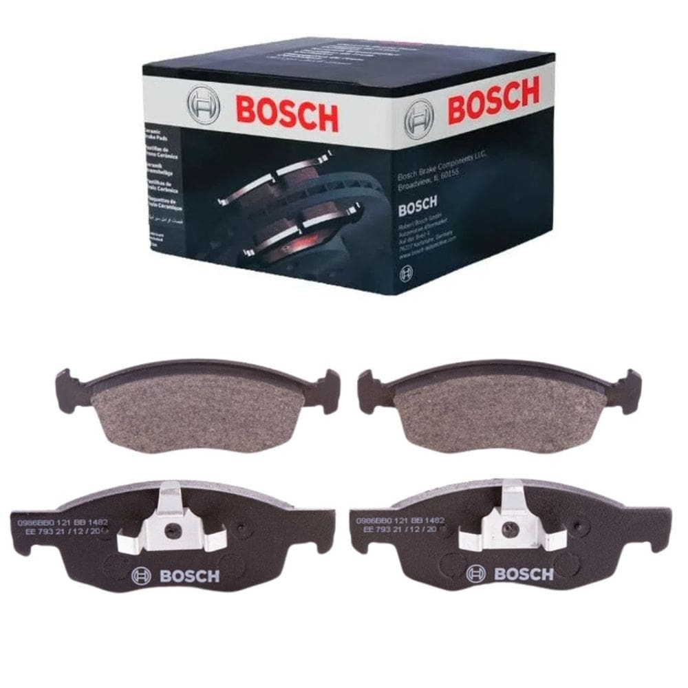 0986Bb0121 - Pastilha Freio Dianteira - Punto 12 / 17 Grand Siena 12 / Fiorino 13 Em Diante - Bosch