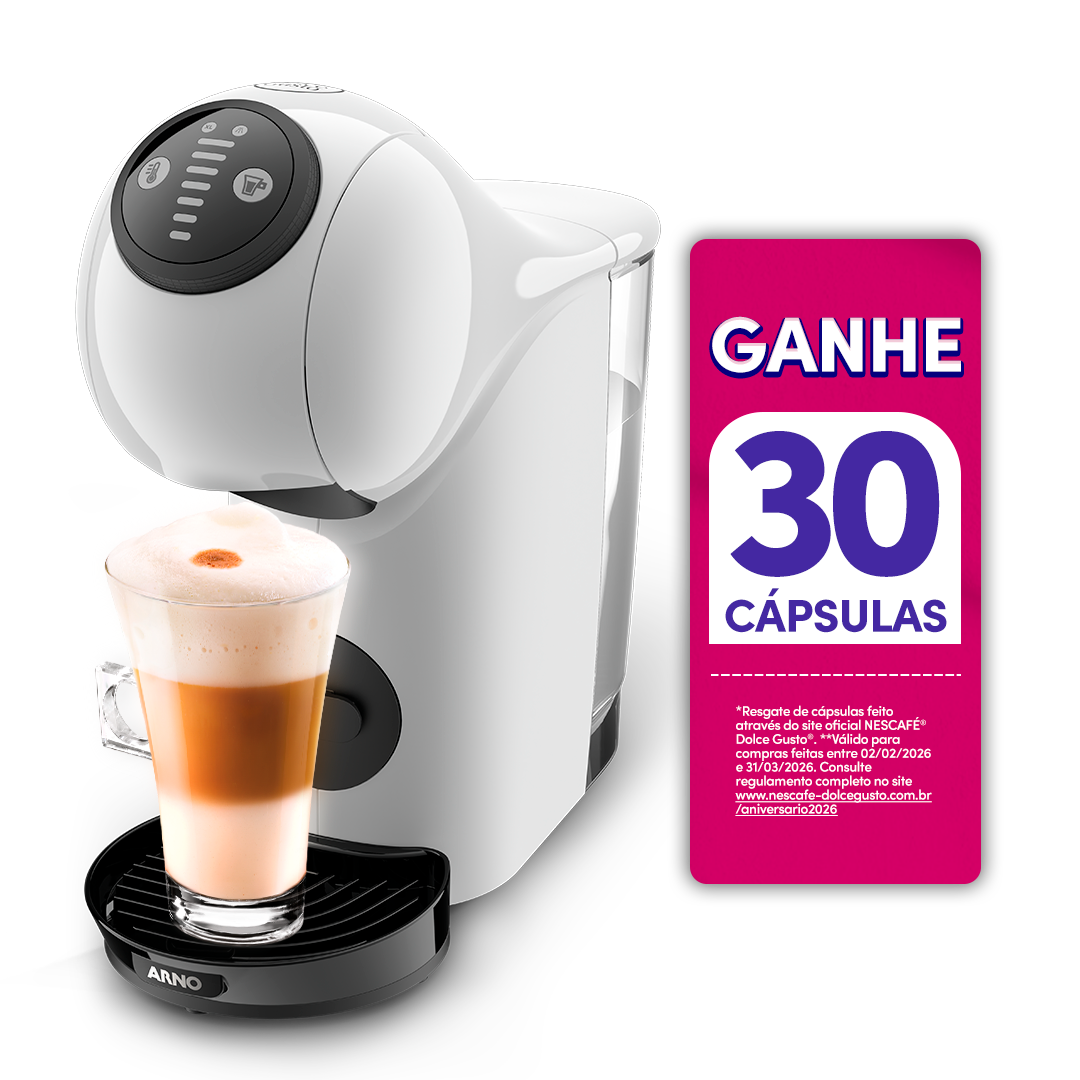 Cafeteira Nescafé Dolce Gusto Genio S Basic Branca 220V
